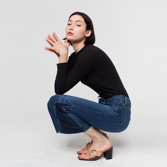 NWT 3x1 W3 Elvia Higher Ground Gusset jeans - Picture 8 of 8